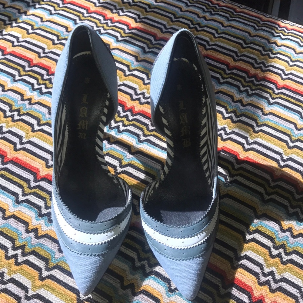 LAMB stiletto heels- with open cut out at Arch